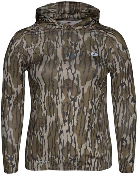 Mossy Oak Women's Camo Hoodie - Tibbee Flex Vented Design with 40+ UPF Sun Protection