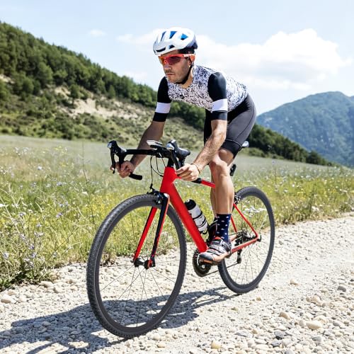 YunSCM 700C Gravel Bike Tires 700x38C Black02 Durable Off-Road Tire