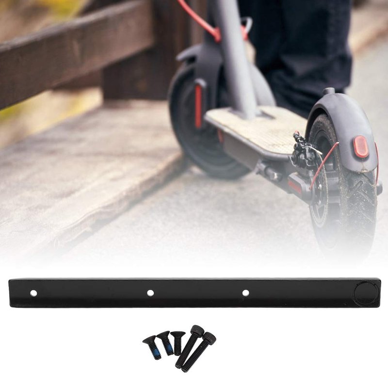 Keenso 1Pc External Battery Mount Bracket Flexible Aluminium External Battery Mounting Bracket Holder Electric Scooter Holder Support Frame with Screws for ES2 Electric Scooter