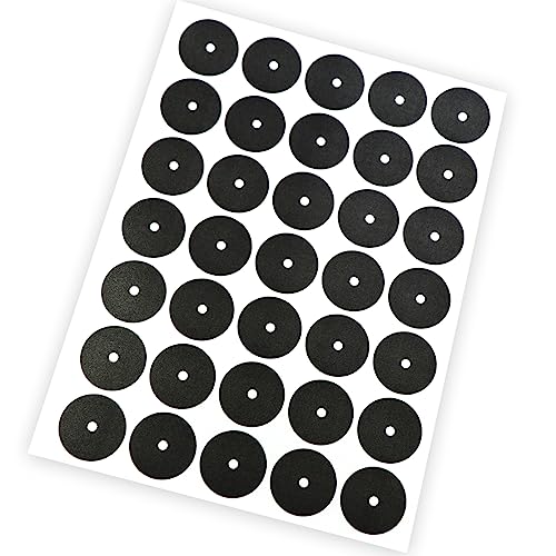 Pool Table Marker Dots - 35mm Billiard Spot Stickers - 1 Sheet of 35 Pieces