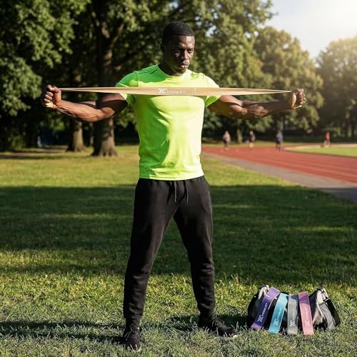 Elastic Loop Resistance Bands for Strength Training - Pink
