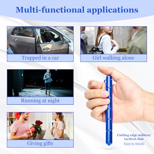Self Defense Keychain Set - Emergency Glass Breaker for Women