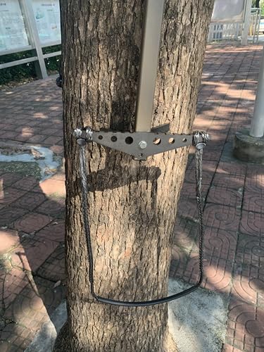 ZIVOXIA 3 Pack Single Step Climbing Aider for Hunting Tree Stands, Lightweight Rope Ladder