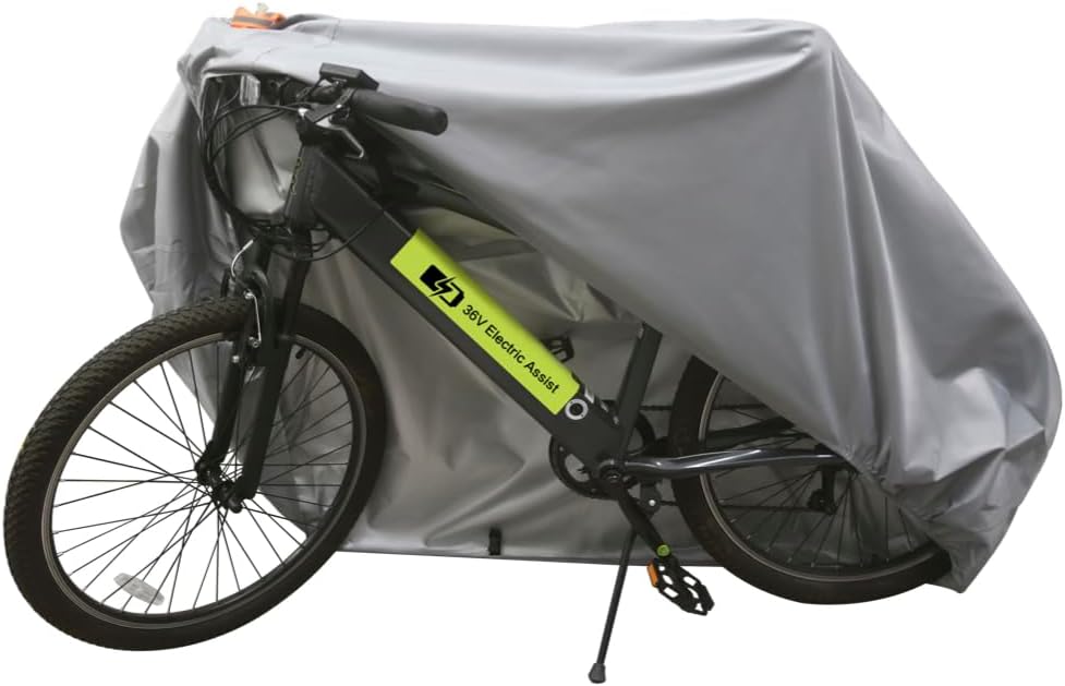 Urby Heavy Duty Bicycle Cover - Waterproof & Heat Resistant | Ideal for Electric Bikes (29''/Large)