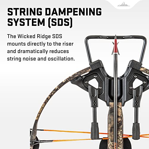 Wicked Ridge String Dampening System for - Reduces Noise & Oscillation