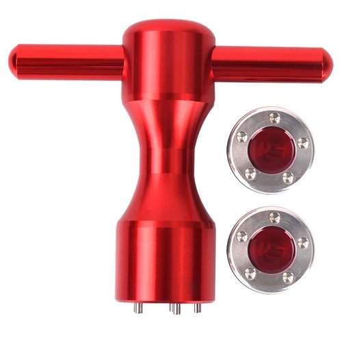 HISTAR 2Pcs Golf Custom 15g Red Weights + Red Wrench for Titleist Scotty Cameron Putters
