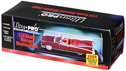 Ultra PRO 1:24 Scale Car Display Case with Clear Acrylic Cover & Black Base