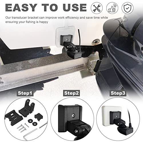 Transducer Bracket for XHS Models - Marine-Grade Mounting Kit