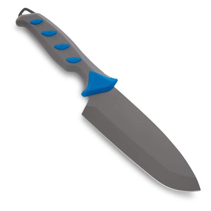 Buck Knives 150 Hookset Saltwater Fishing Cleaver Knife with Titanium-Coated Steel Blade for Superior Corrosion Resistance, 6" Fixed Blade