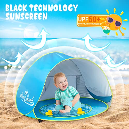 Baby Beach Tent Pop Up Portable Shade Pool with UV Protection