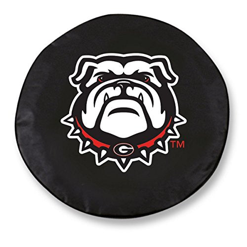 Georgia Bulldogs Tire Cover with Mascot - Exact Fit, UV Resistant