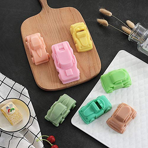 MoldFun Car Silicone Mold for Baking, Ice Cubes, Soap, Bath Bombs - Large 12.6" x 9.5"