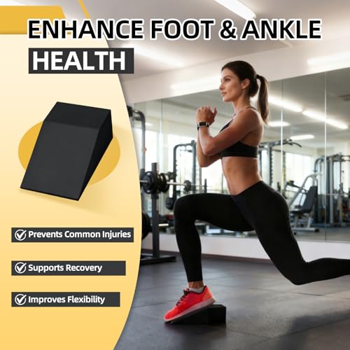 Premium EVA Yoga Wedge Blocks - 2 Pack for Exercise & Stretching