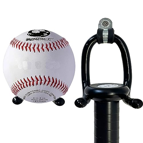 Baseball Bat Wall Rack - 2 Pack Vertical Display Stand