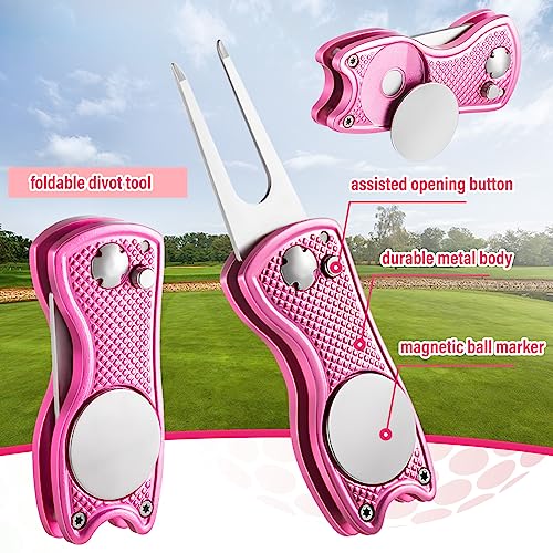 Complete Golf Accessories Set for Women - Light Pink