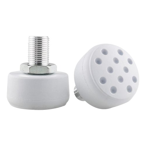 WHYHKJ 1Pairs Adjustable Rubber Brake Block Stoppers Roller Skates Toe Stops Roller Skating Toe Stoppers Durable Non-Marking Toe Stops Plugs for Quad Skates, White