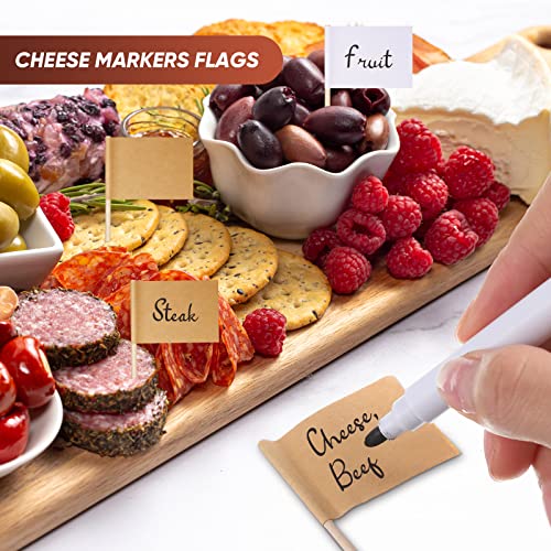 Patelai 14 Pcs Charcuterie Utensils Cheese Knife Set - Golden