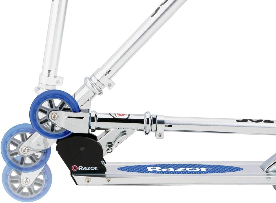 Razor Spark Kick Scooter - Blue - Fun & Safe Ride for Kids
