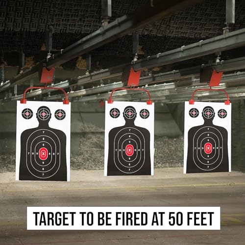 Silhouette Paper Shooting Targets - 14x22" (50 Pack) - Heavy Duty