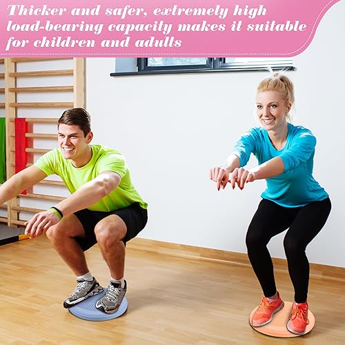 Wobble Cushion Set - 4 Inflatable Sensory Balance Discs for Kids