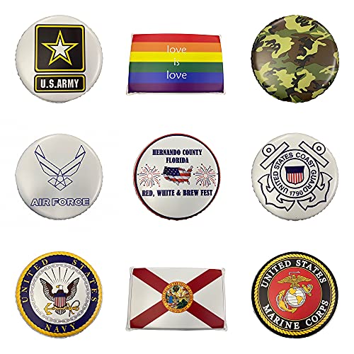 14" United States Air Force Circle Seat Cushion - Vinyl Foam