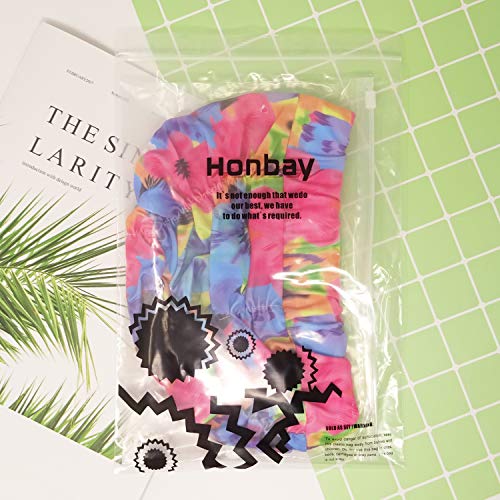 Pleated Swim Cap for Long Hair - Non-Waterproof Bathing Cap