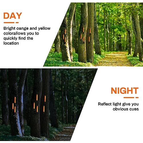 Reflective Trail Markers - Pack of 24 for Hunting & Hiking