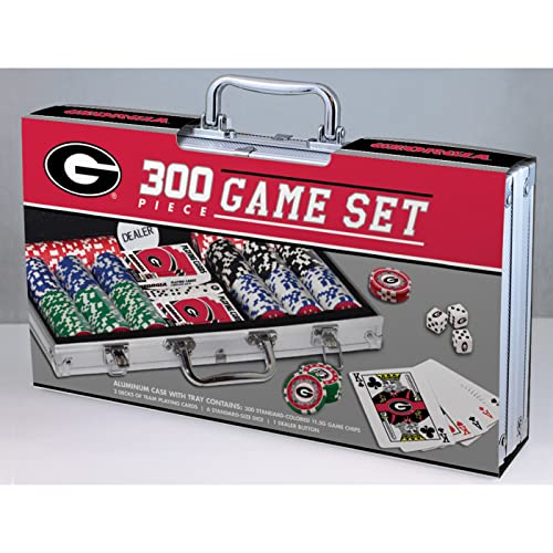 300-Piece Casino Style Poker Chip Set - Michigan State University