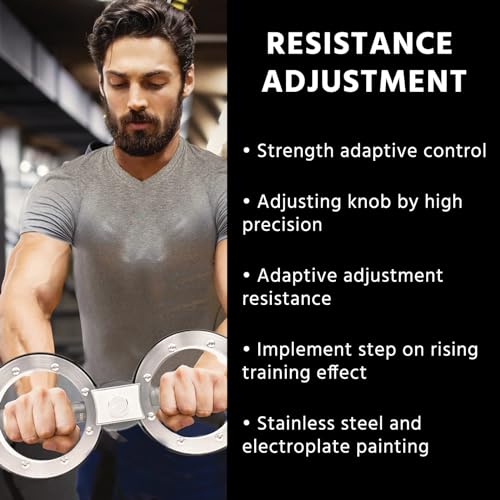 Rotating Forearm Trainer with Adjustable Resistance - 12LB