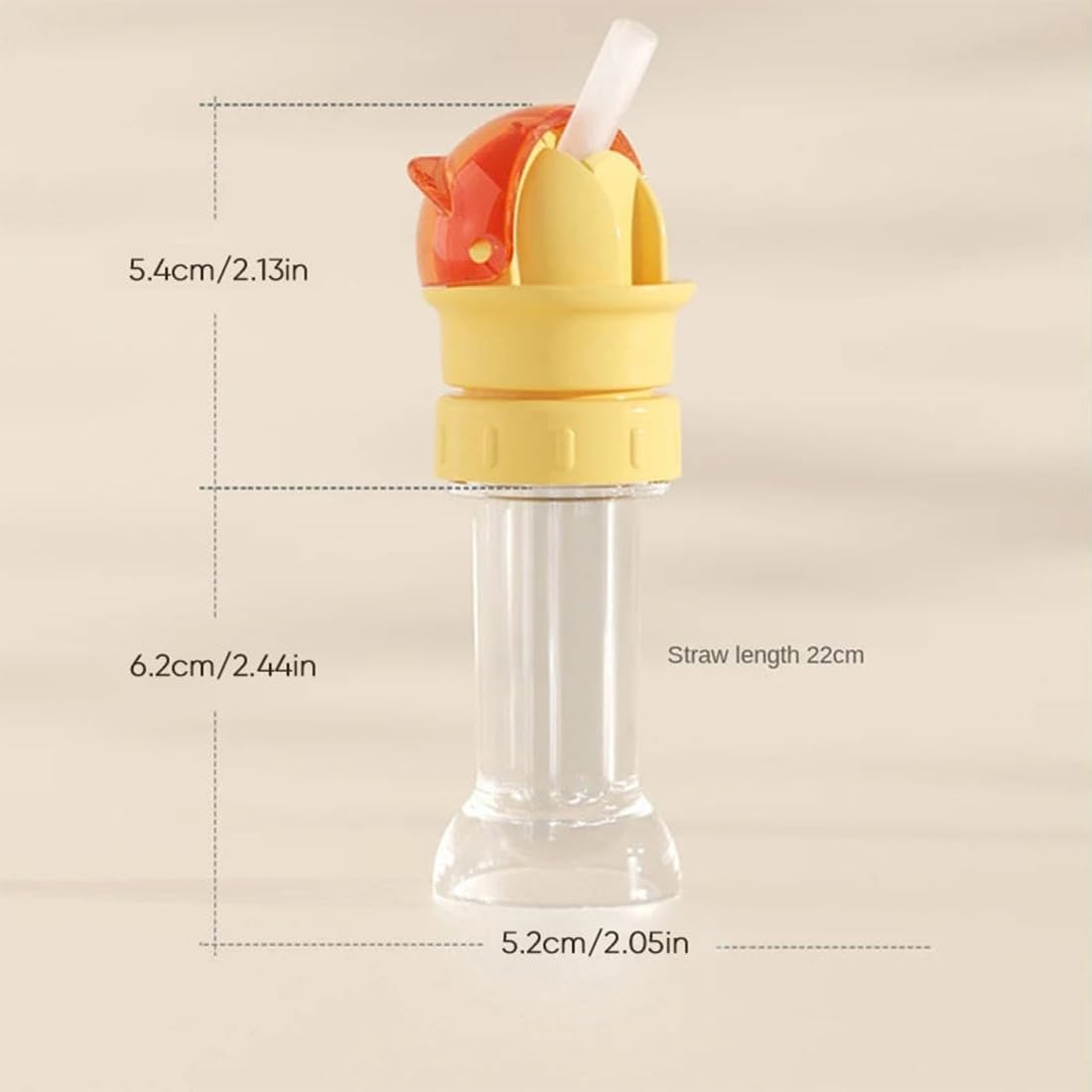 Reusable Children Beverage Water Bottle Straw Lid, 2 in 1 Design Straw Cap Portable, Water Bottle Spout Adapter for Kids, No Spill & BPA Free, Suitable for A Variety Of Bottle Mouths (2Pcs-MIxed)