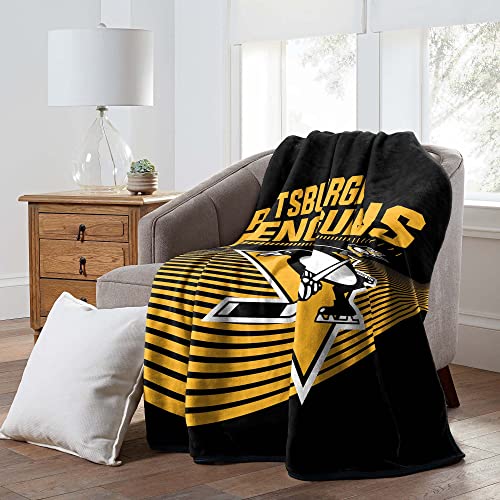 Pittsburgh Penguins NHL Team Throw Blanket - 60"x80" Microfiber