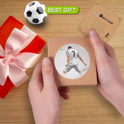 C.R No.7 Soccer Bracelet & Necklace Set - 6 Pieces