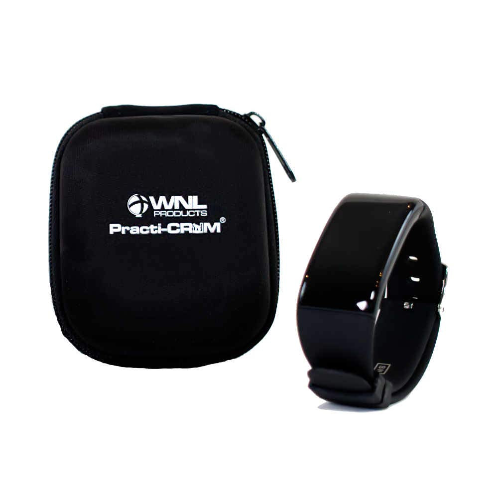 WNL Products WLCRdM CPR Compression Rate and Depth Wrist Monitor Device Practi-CRdM with Black EVA Carrying Case