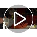 Reusable Rubber Twist Tie with Loop - 12 Inch, Bright Orange, 2-Pack