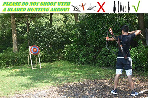 KAINOKAI 20in 3-Layer Traditional Hand-Made Straw Archery Target for Recurve/Longbow
