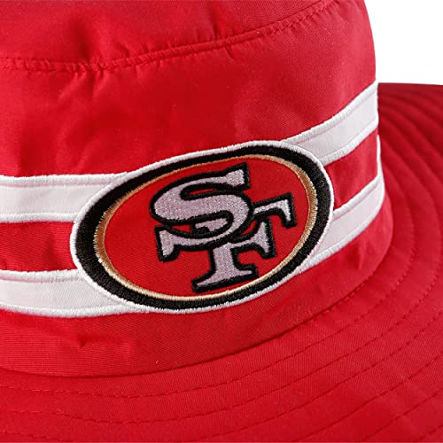 San Francisco 49ers Floral Sun Bucket Hat - One Size