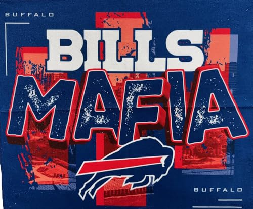 Buffalo Bills Mafia Rally Towel - 15x18 Inch Fan Towel