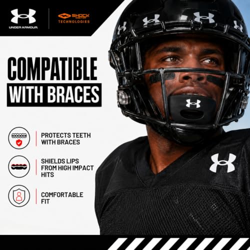 Football Mouthguard with Lip Protection and Breathing Channel
