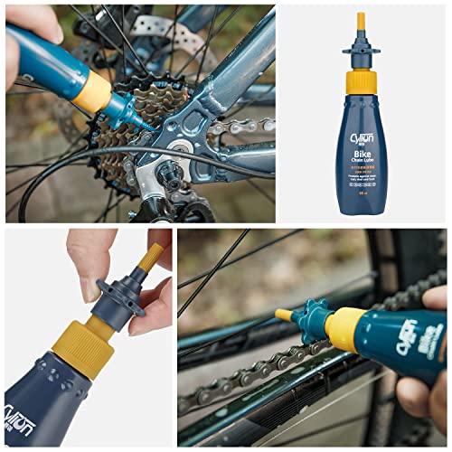 Bike Cleaning Kit with Chain Scrubber, Brush & Degreaser - Bicycle Maintenance Tools