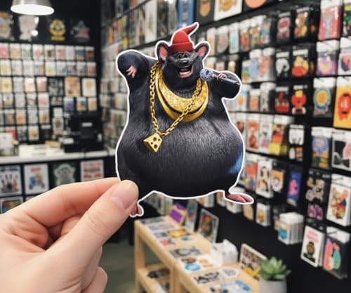 Biggie Cheese Mr. Boombastic Vinyl Decal - 5-Inch Waterproof Sticker