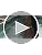 Women's Ruched Bikini Bottom - Mint Chip - Full Coverage