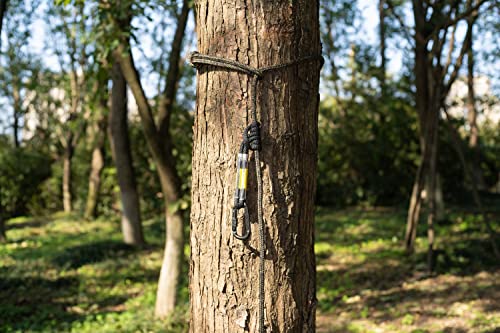 SENFU 10 Feet Tree Stand Safety Rope for Hunting, Non-Reflective Lineman's Rope