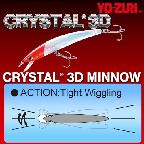 Yo-Zuri Crystal 3D Minnow Lure - Sardine / 3.5 Inch