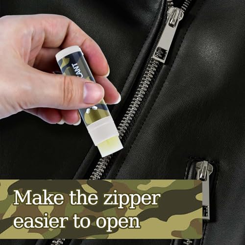 Portable Zipper Wax Lubricant Sticks - 3pcs for Hunting Gear