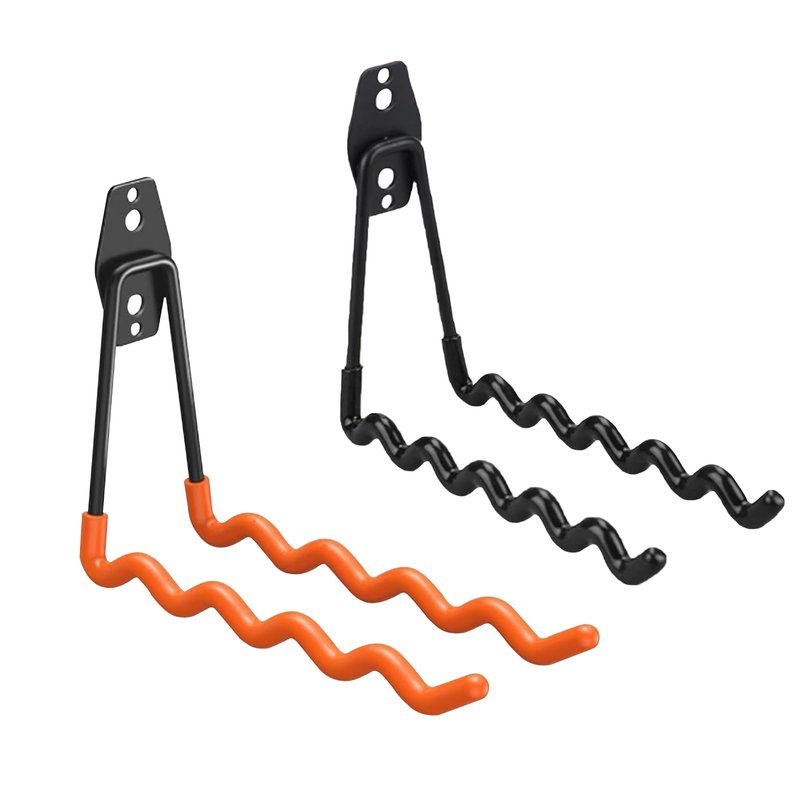 2 Pack Wall-Mounted Tennis Racket Storage Rack Display Stand, Badminton Racket Stand, Suitable for Badminton Rackets, Tennis Rackets