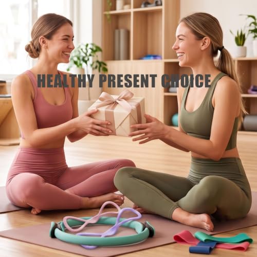 Figure 8 Resistance Bands - 15LB Pink Elastic Fitness Band