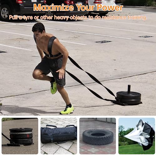 Sled Harness for Resistance Training Exercise Football Workout Equipment