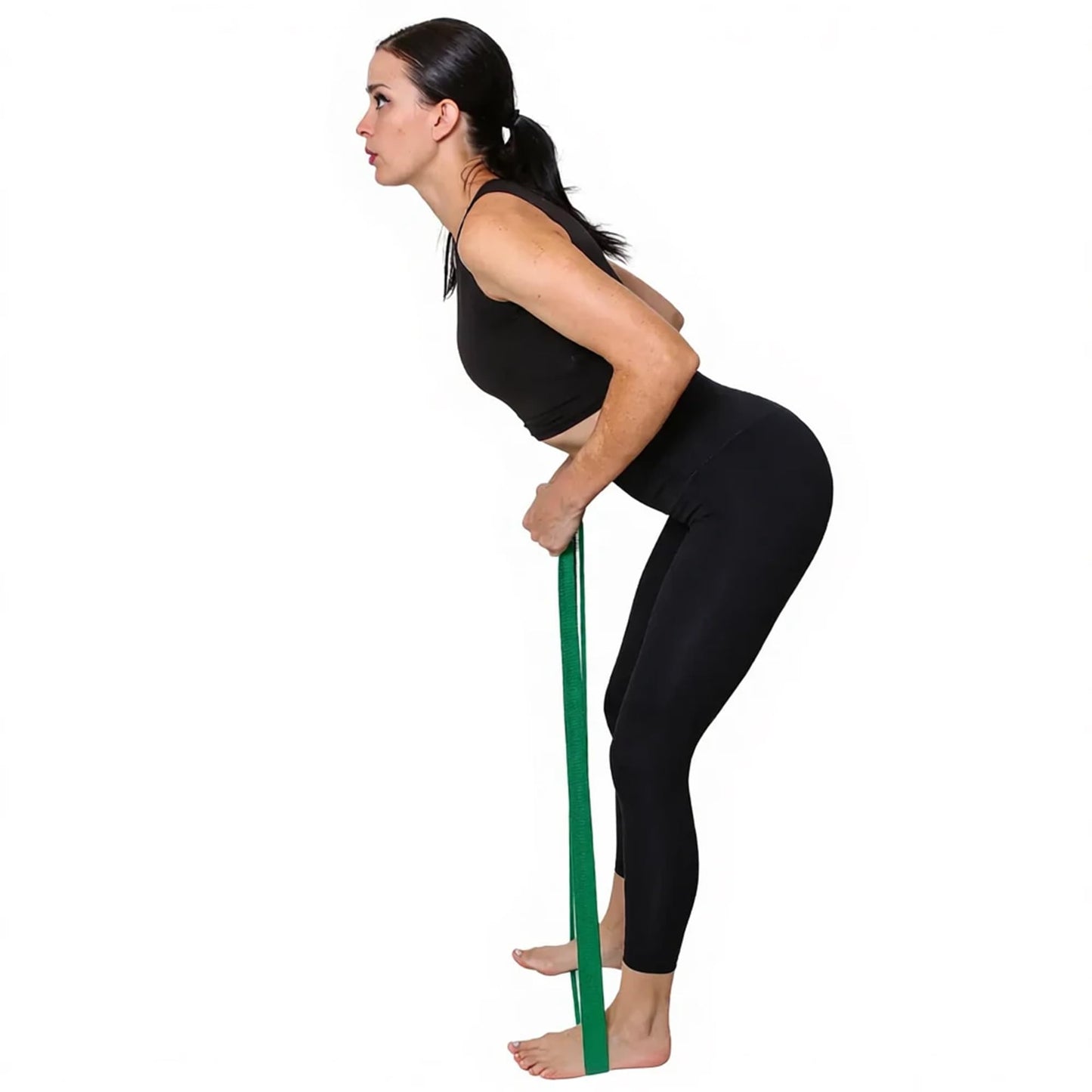 Resistance Bands for Working Out, Fabric Exercise Bands Set of 4, Long Elastic Bands for Exercise with Workout Guide and Carry Bag, Fitness Bands for Strength Training, Yoga, Pilates, Home Workout