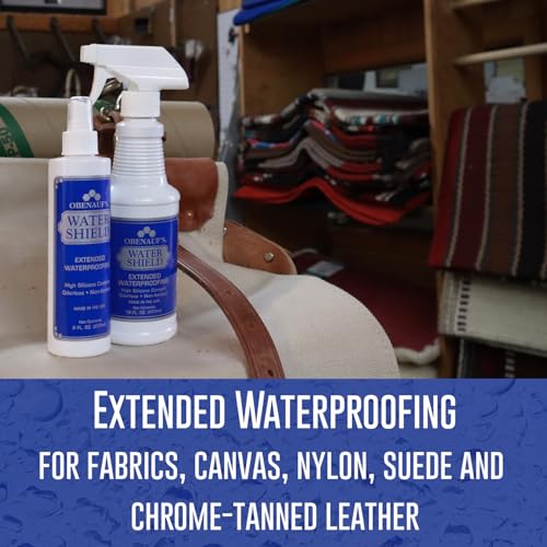 Obenauf's Water Shield Odorless Waterproofing Spray 16oz for Fabrics & Leather