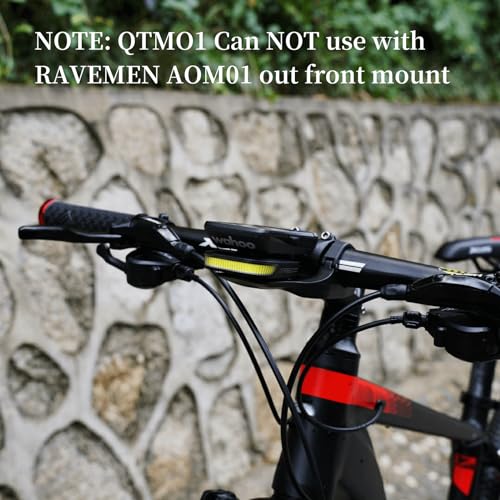 QTM01 Mounting Adapter for FR160 Bike Light to Wahoo Computer Mounts